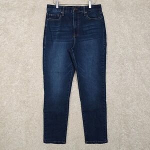 LuLaRoe Denim Jeans Womens 30 Magic Waist High Rise Slim Straight Minimalist